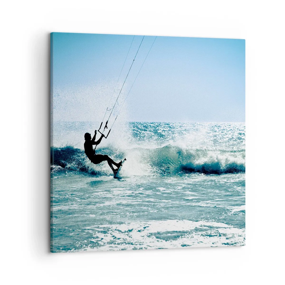 Quadro em tela - Deixe-se levar - 50x50 cm