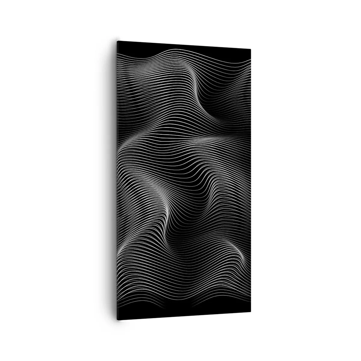 Quadro em tela - Dança de luz no espaço - 65x120 cm