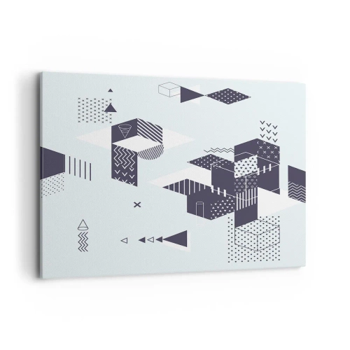 Quadro em tela - Na alma de um matemático - 120x80 cm