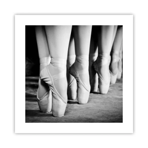 Pôster - Juntos, com leveza - 40x40 cm