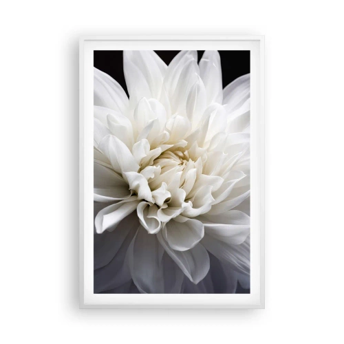 Pôster em moldura branca - Manhã da noiva - 61x91 cm