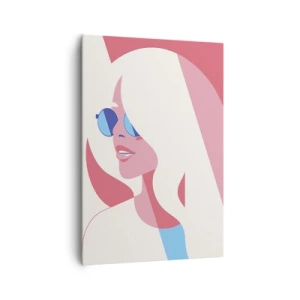 Quadro em tela - Era uma loira... - 70x100 cm