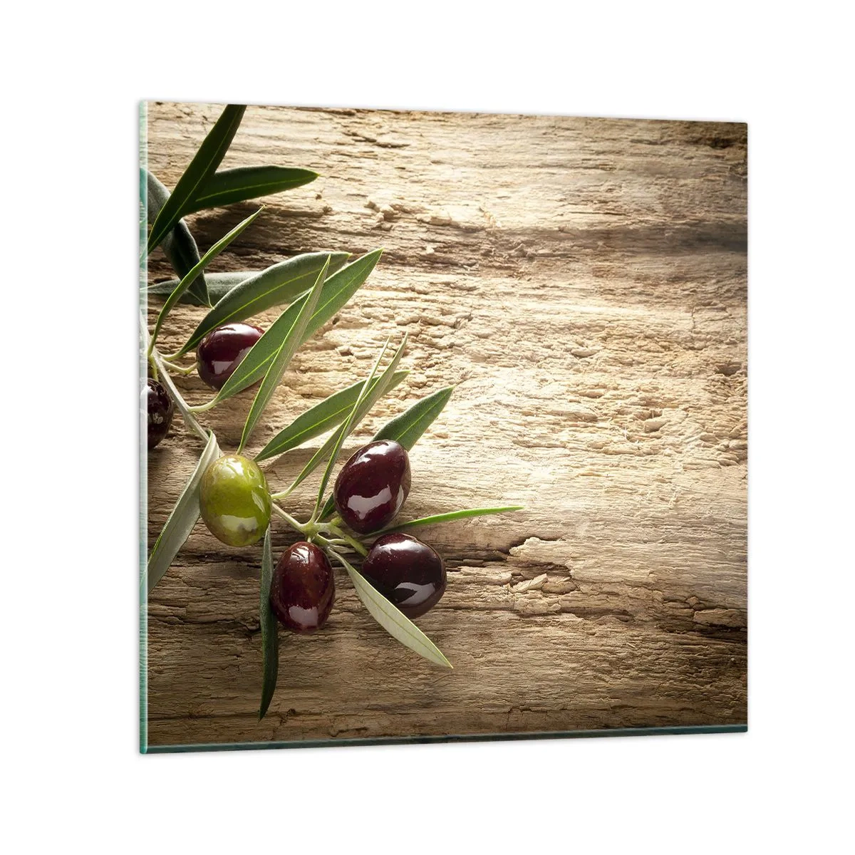 Quadro em vidro - Direto da natureza - 70x70 cm