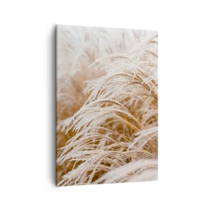 Quadro em tela - Curvar-se ao sol de outono - 50x70 cm