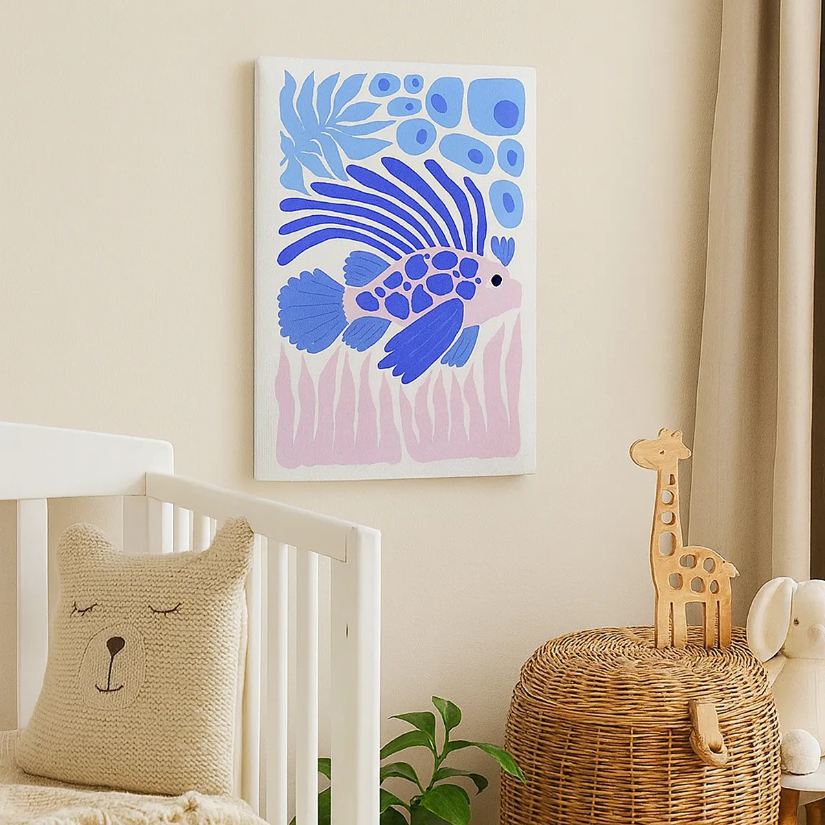 Quadro em tela - Em seu elemento - 50x70 cm