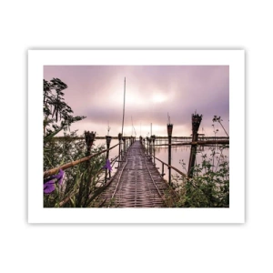 Pôster - Paz e tranquilidade da Ásia - 50x40 cm