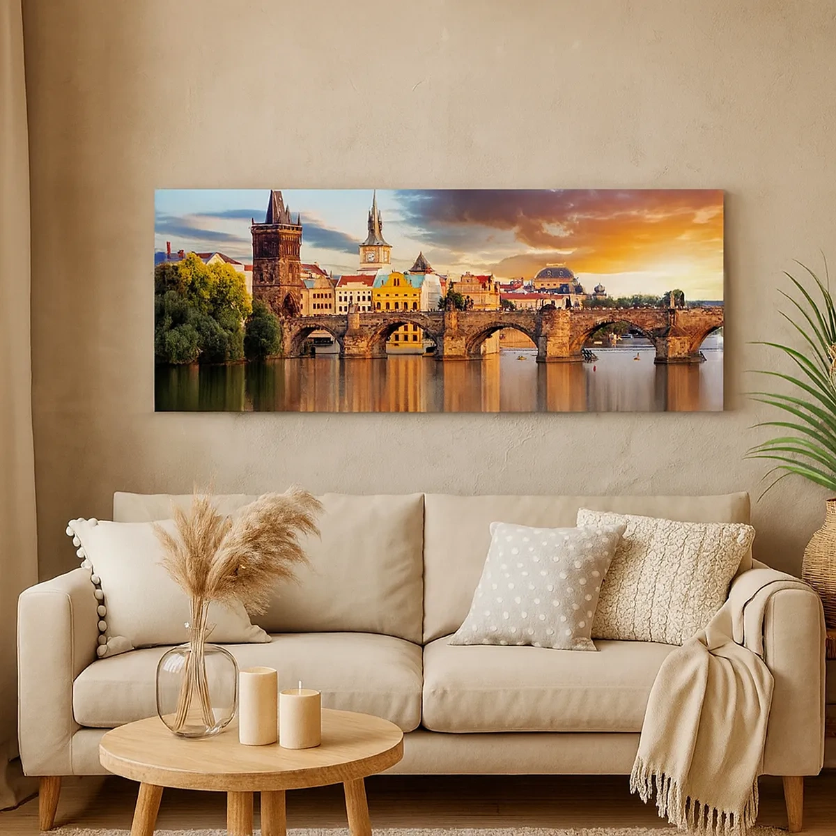 Quadro em tela - Linda há séculos - 30x30 cm