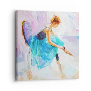 Quadro em tela - Graça inefável, charme sutil - 40x40 cm