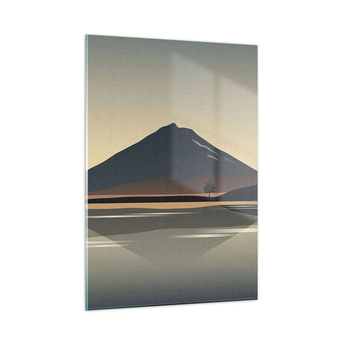 Quadro em vidro - Reflexo de espelho - 50x70 cm