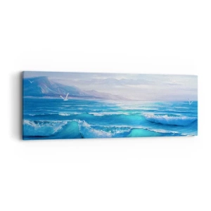 Quadro em tela - Conforta e consola - 90x30 cm