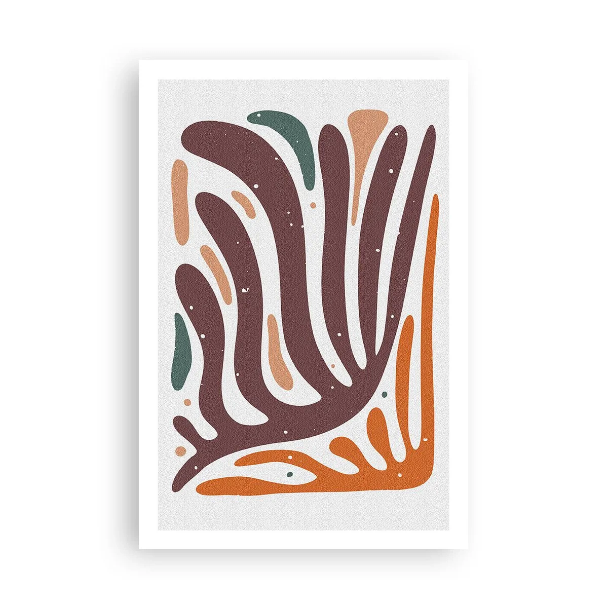 Pôster - Composição orgánica radiante - 61x91 cm