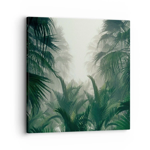 Quadro em tela - Mistério tropical - 30x30 cm