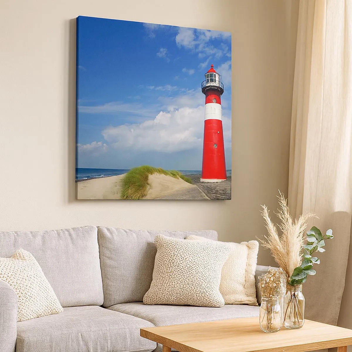 Quadro em tela - Solidão dos sonhos - 30x30 cm