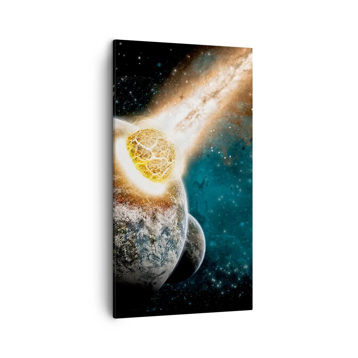 Quadro em tela - Extinção ou nascimento? - 45x80 cm