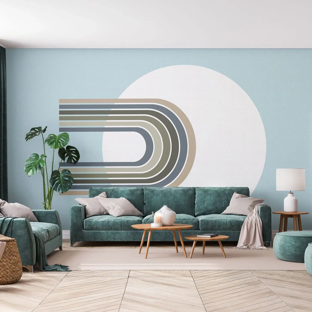 Papel de Parede Premium Canvas - Atração irresistível - Abstração, Gráficos, Pedaço - 250x175 cm