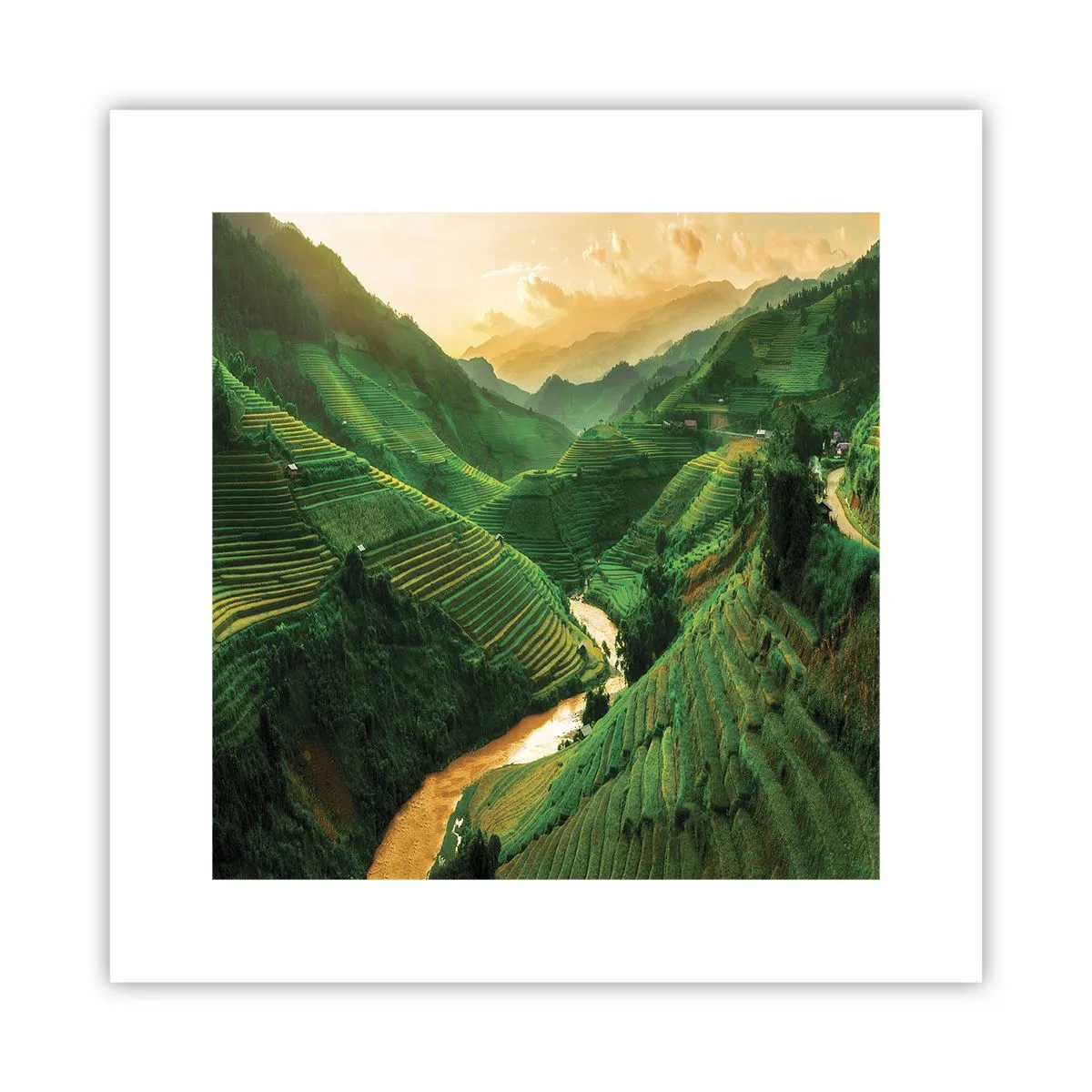 Pôster - Vale vietnamita - 30x30 cm