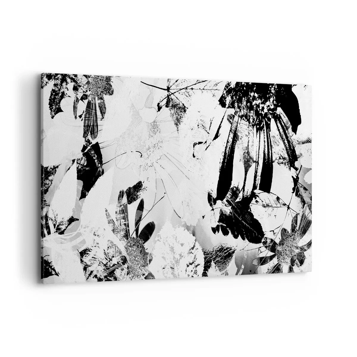 Quadro em tela - Outono a preto e branco - 120x80 cm