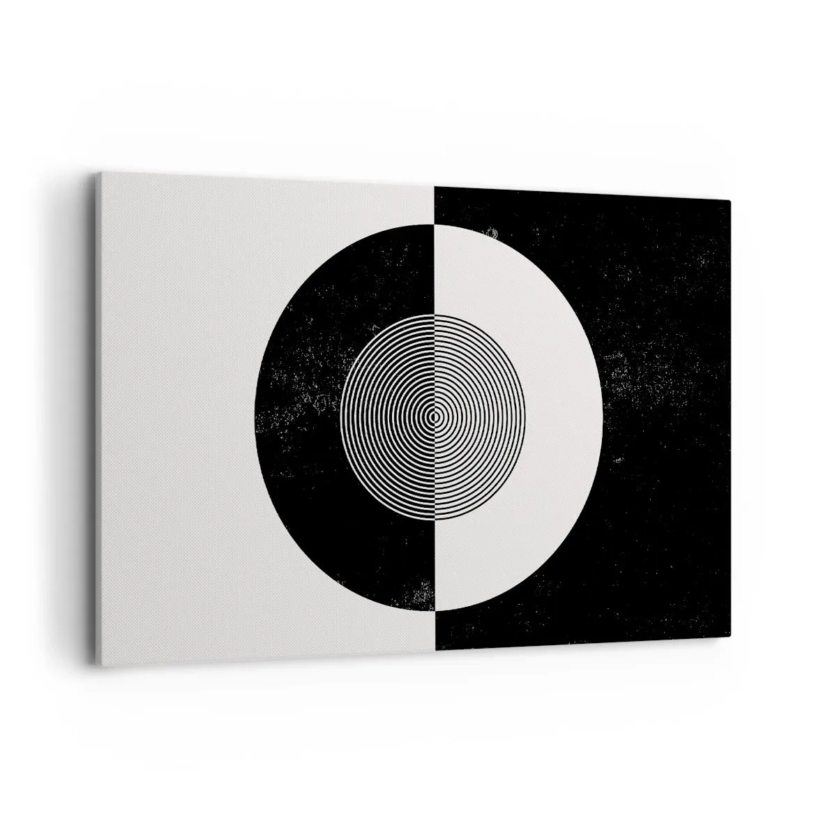 Quadro em tela - Harmonia a preto e branco - 120x80 cm
