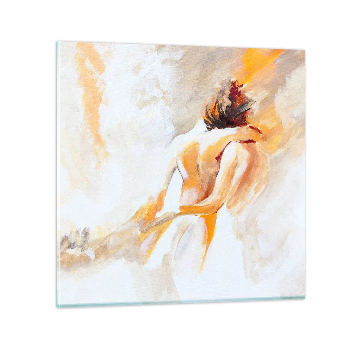 Quadro em vidro - No céu da proximidade - 30x30 cm