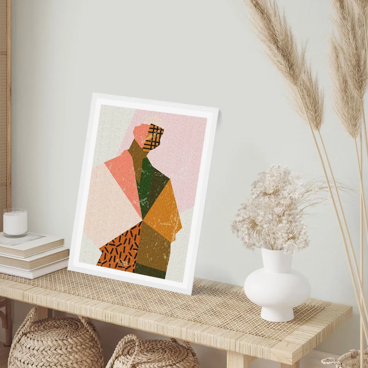 Pôster em moldura branca - Homem – um ser complexo - 70x100 cm