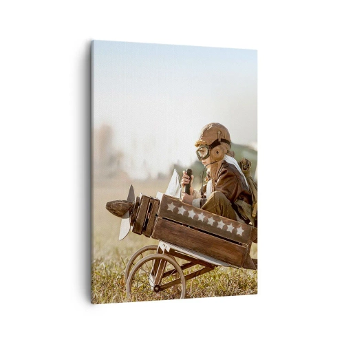 Quadro em tela - O início rumo a um sonho - 50x70 cm