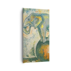 Quadro em tela - Viva o circo! - 65x120 cm