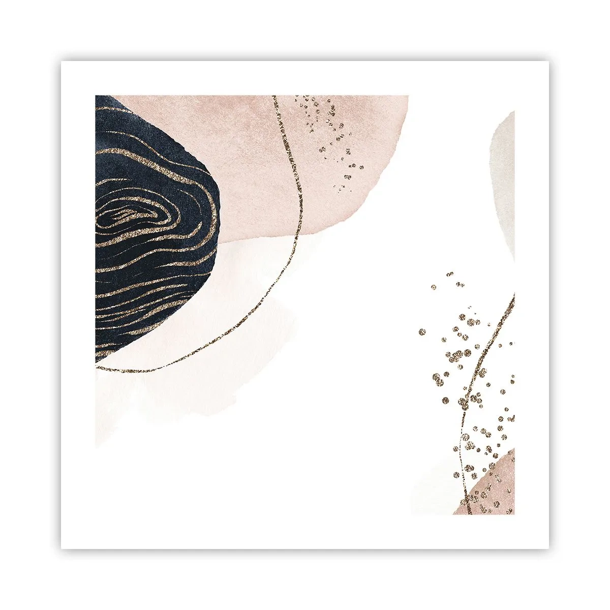 Pôster - Tudo flui - 50x50 cm