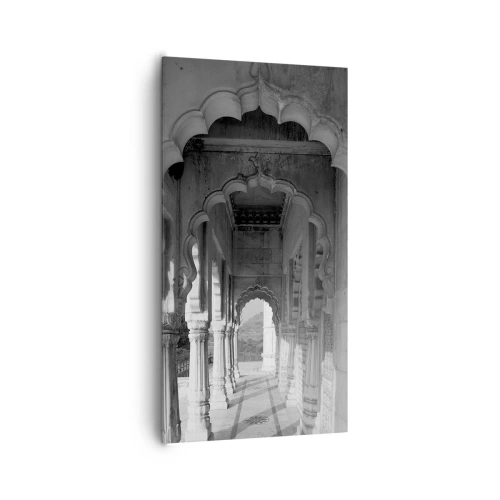 Quadro em tela - Contos de fadas orientais acontecem aqui - 65x120 cm