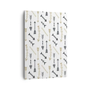 Quadro em tela - O sonho do arqueiro - 70x100 cm