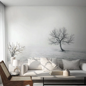 Papel de Parede Premium Sand - Contra o nada - Paisagem, Árvore, Natureza - 100x70 cm