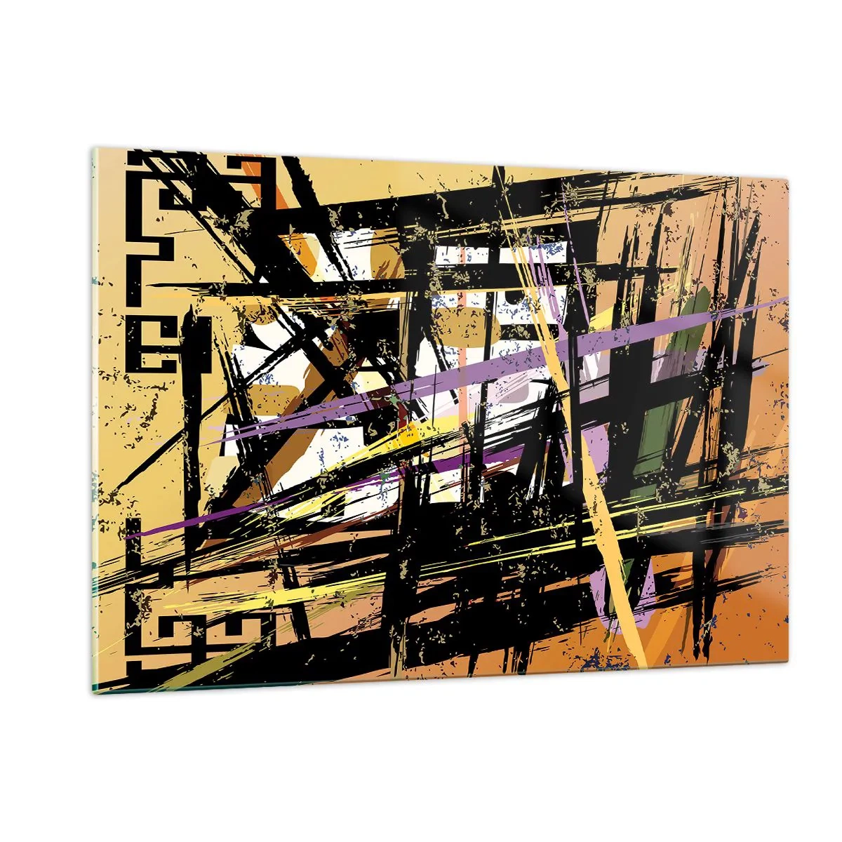 Quadro em vidro - Corte afiado - 120x80 cm