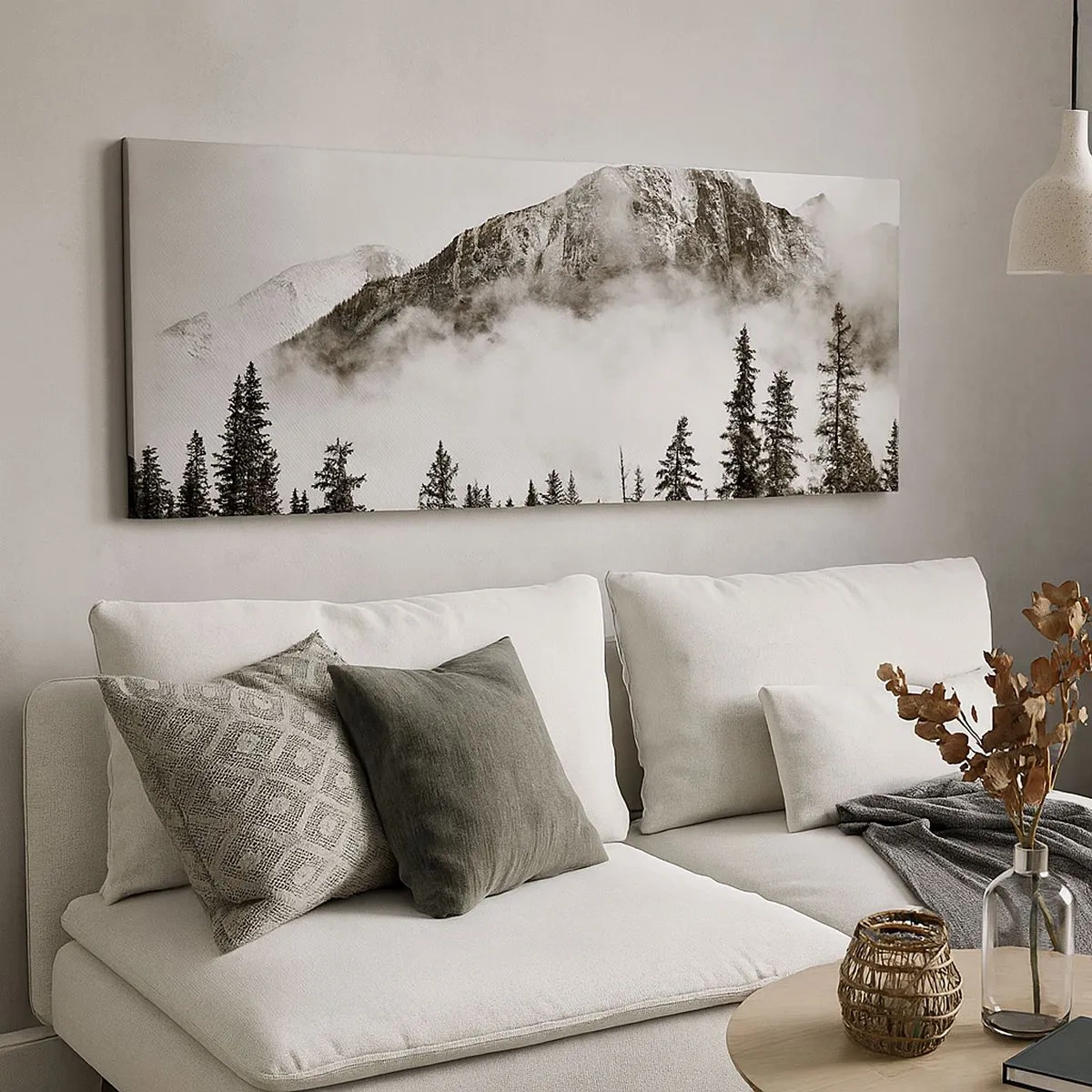 Quadro em tela - O soberano de granito - 100x40 cm