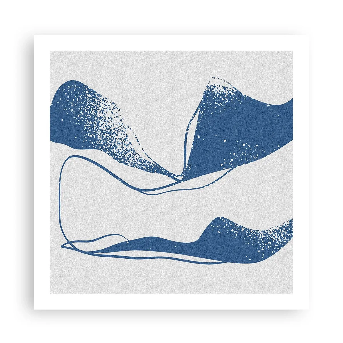 Pôster - Abstração alada - 60x60 cm