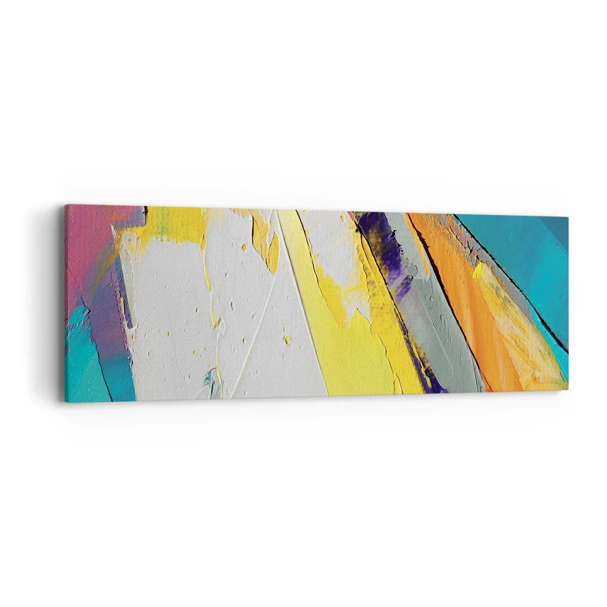 Quadro em tela - Anatomia da luz - 90x30 cm