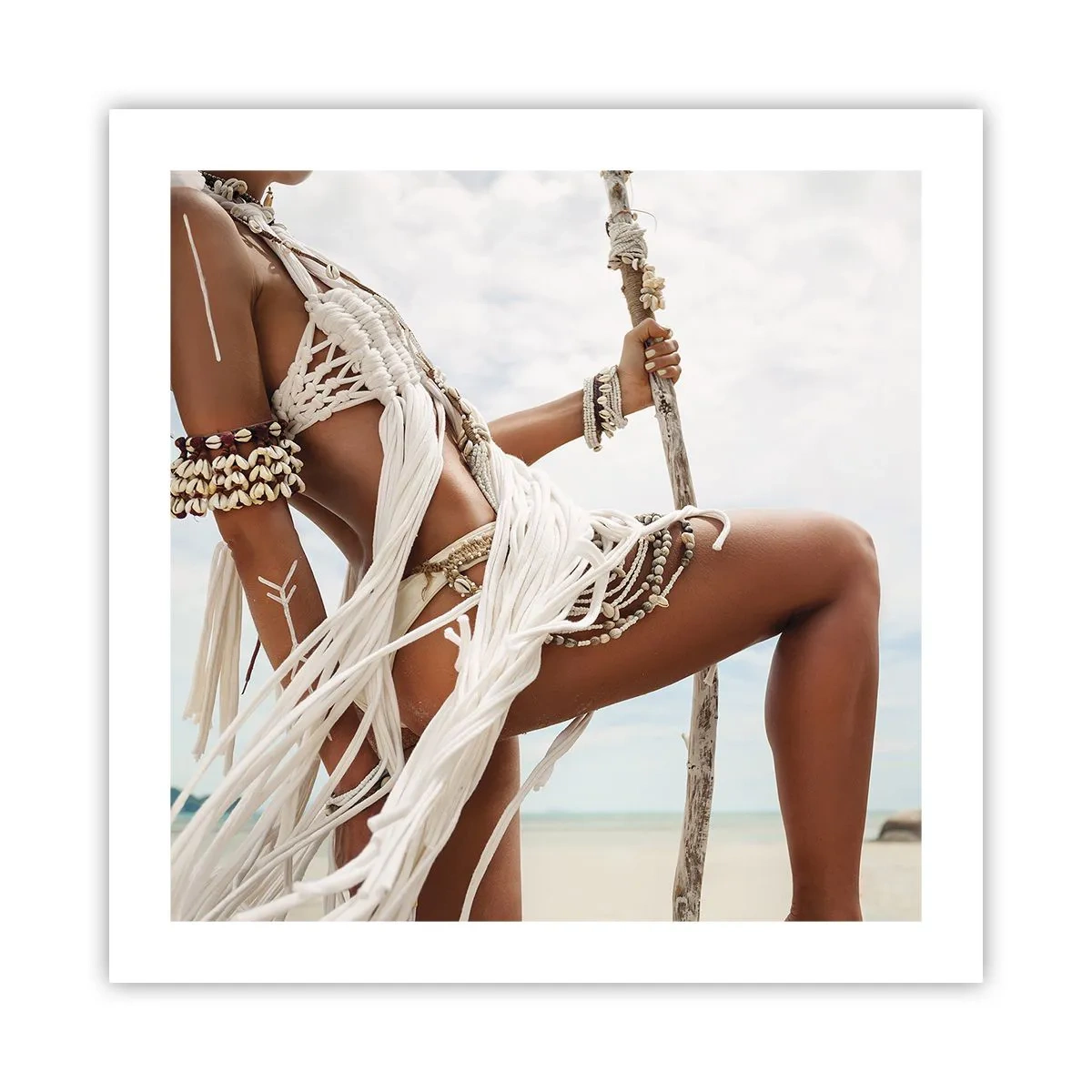 Pôster - Sacerdotisa do Sol - 50x50 cm