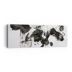 Quadro em tela - Existe um método para a loucura? - 90x30 cm
