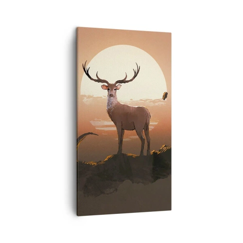 Quadro em tela - Esta noite é diferente de qualquer outra - 45x80 cm