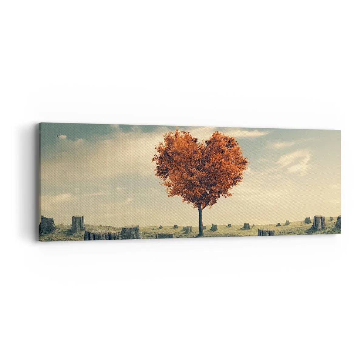 Quadro em tela - Ainda há esperança - 90x30 cm