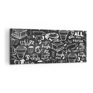 Quadro em tela - Tudo o que precisa é... - 100x40 cm