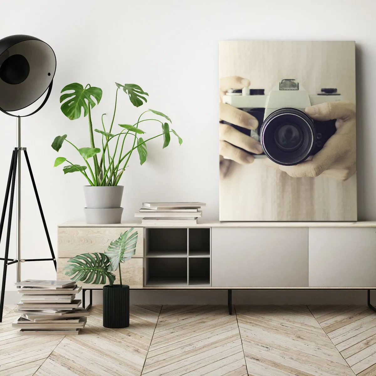 Quadro em tela - Para ver mais... - 45x80 cm