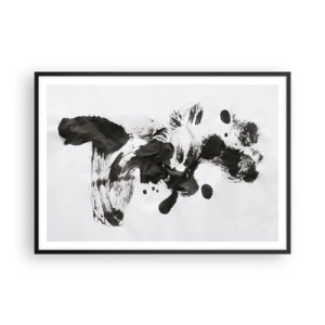 Pôster com moldura preta - Existe um método para a loucura? - 100x70 cm