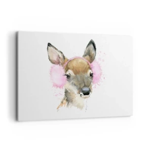 Quadro em tela - E o frio já não é assustador - 100x70 cm