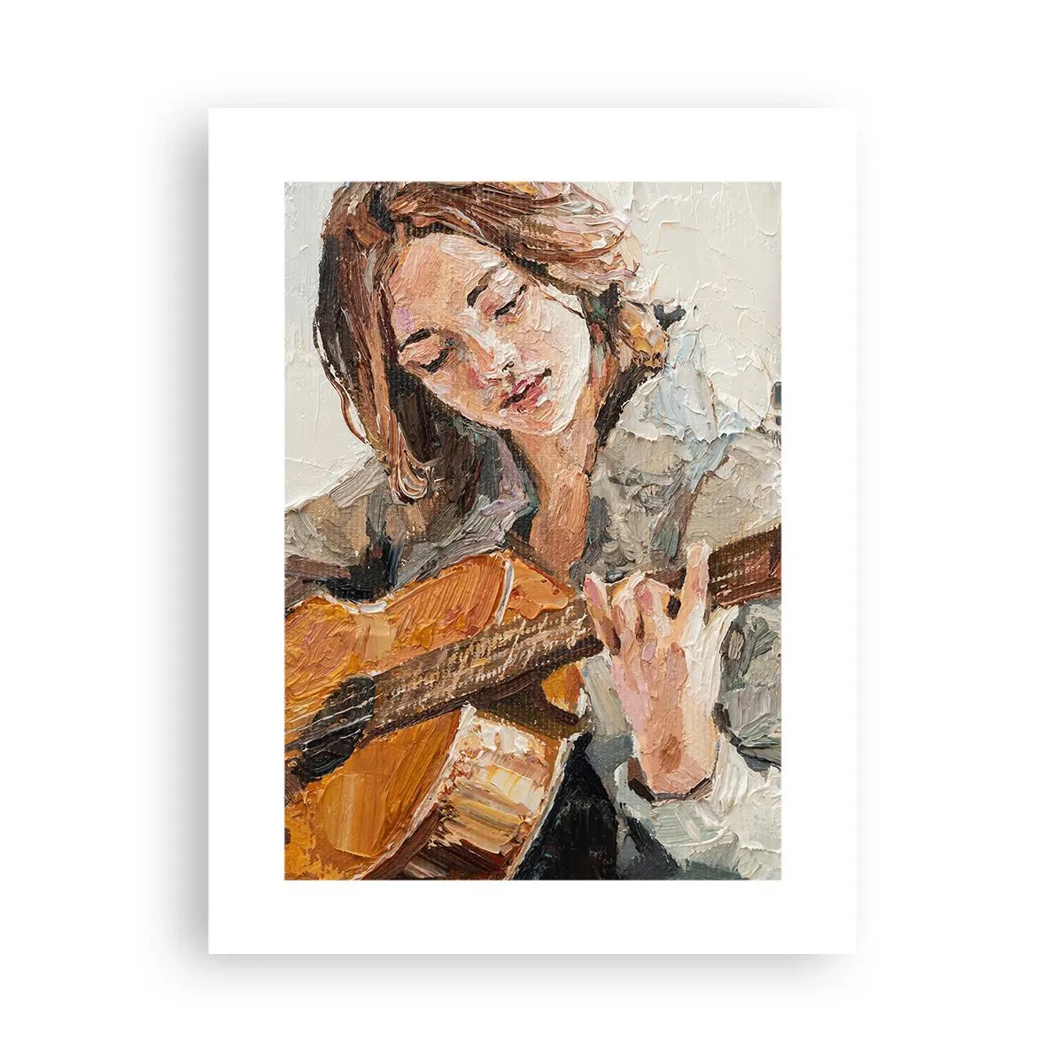 Pôster - Concerto de violão e coração de rapariga - 30x40 cm
