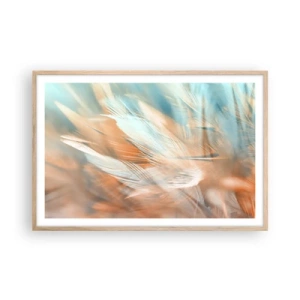 Pôster com moldura de carvalho claro - Na terra da gentileza - 91x61 cm