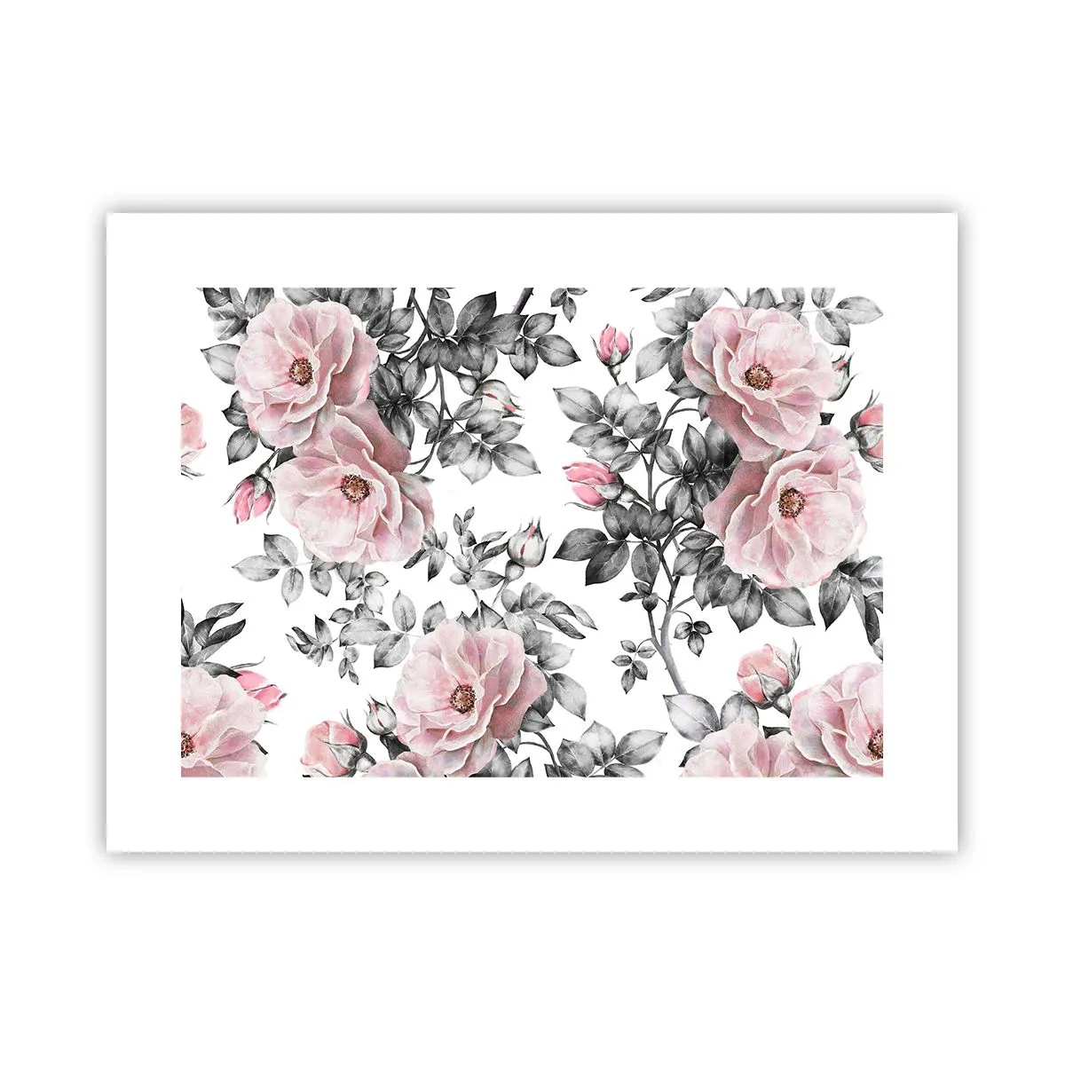 Pôster - Perder-se nas rosas - 40x30 cm