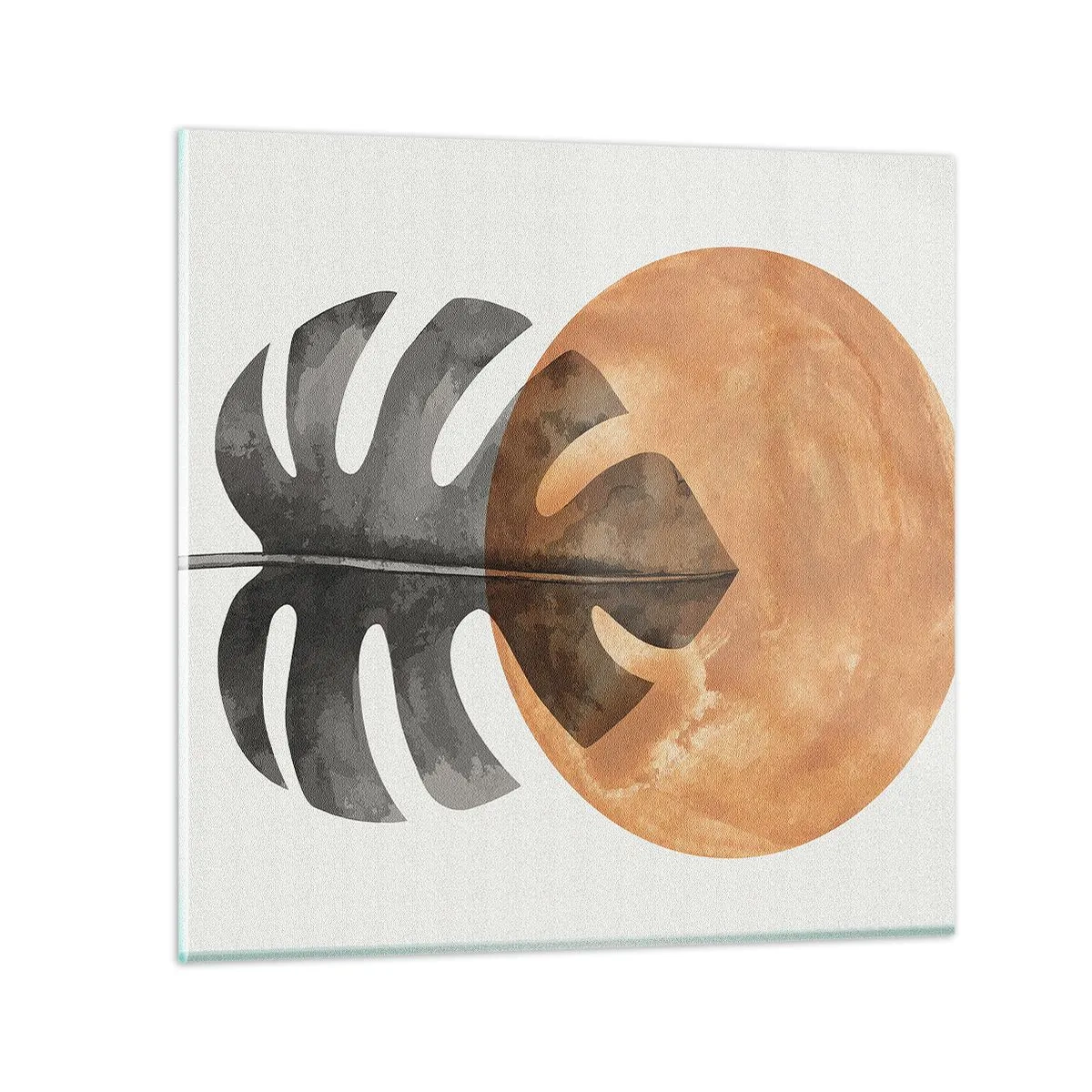 Quadro em vidro - Sempre o sol - 50x50 cm