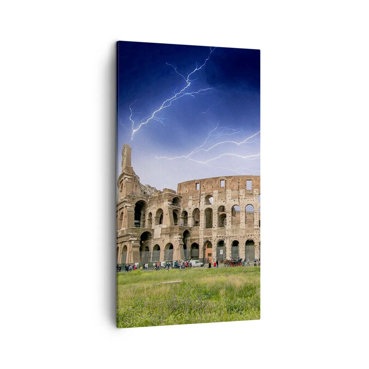 Quadro em tela - Arena de combate - 45x80 cm