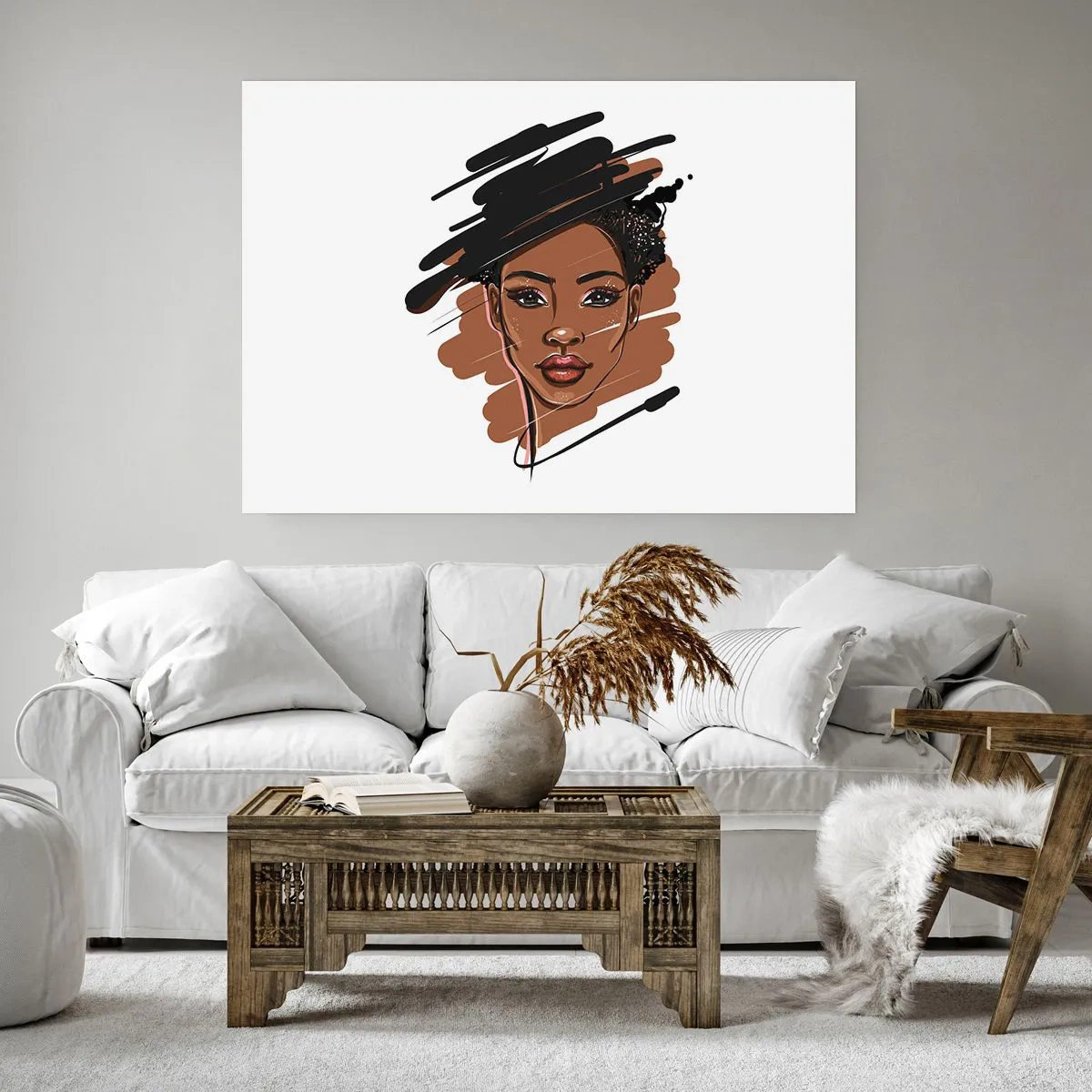 Pôster - Doce como chocolate - 100x70 cm