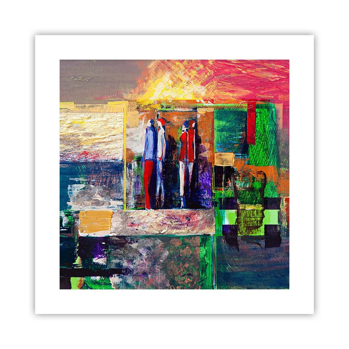 Pôster - Relacionamentos e emoções - 40x40 cm