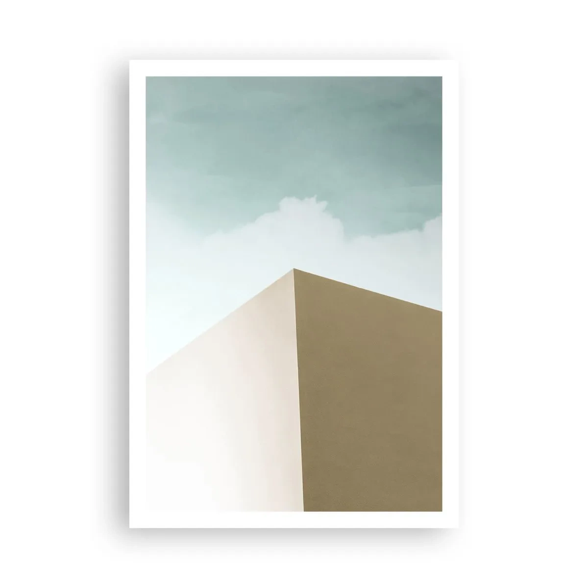 Pôster - A geometria de um verão ensolarado - 70x100 cm